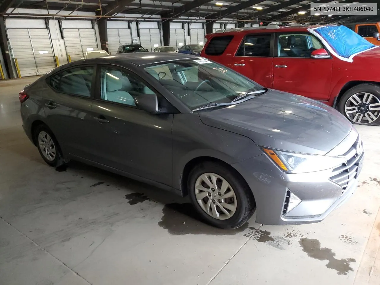 2019 Hyundai Elantra Se VIN: 5NPD74LF3KH486040 Lot: 73410384