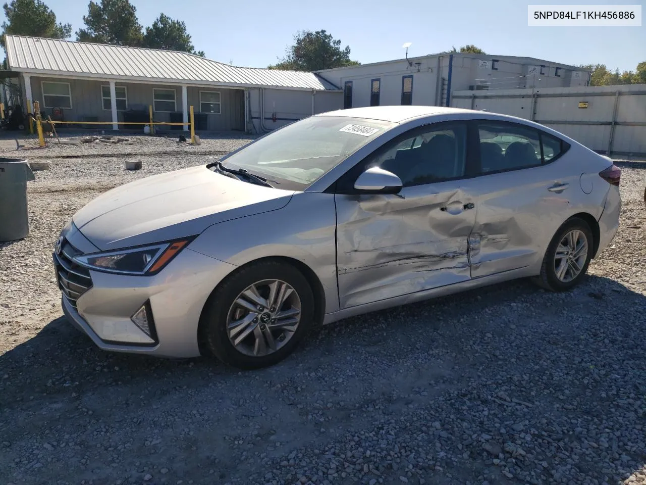 2019 Hyundai Elantra Sel VIN: 5NPD84LF1KH456886 Lot: 73458484