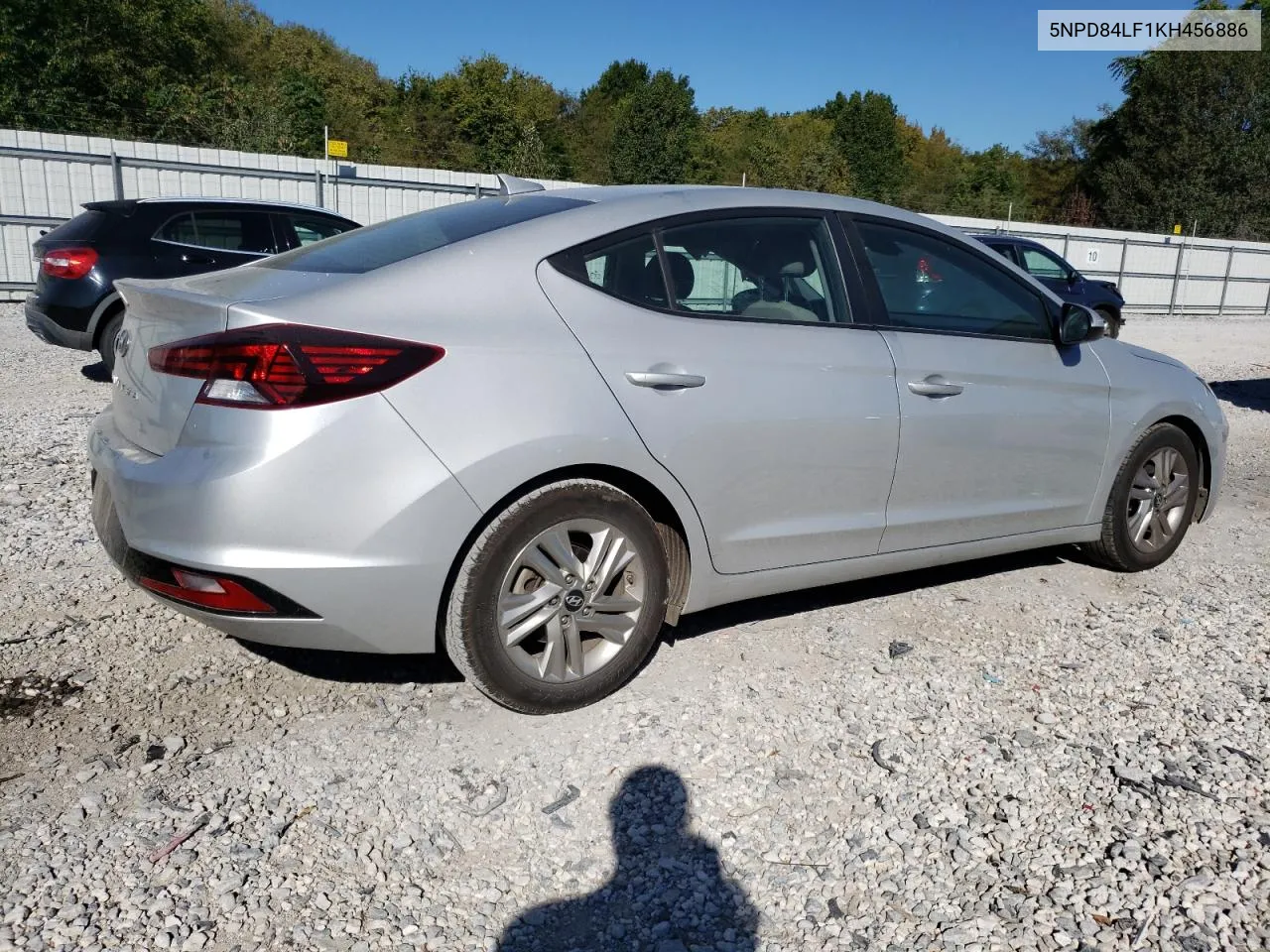 2019 Hyundai Elantra Sel VIN: 5NPD84LF1KH456886 Lot: 73458484