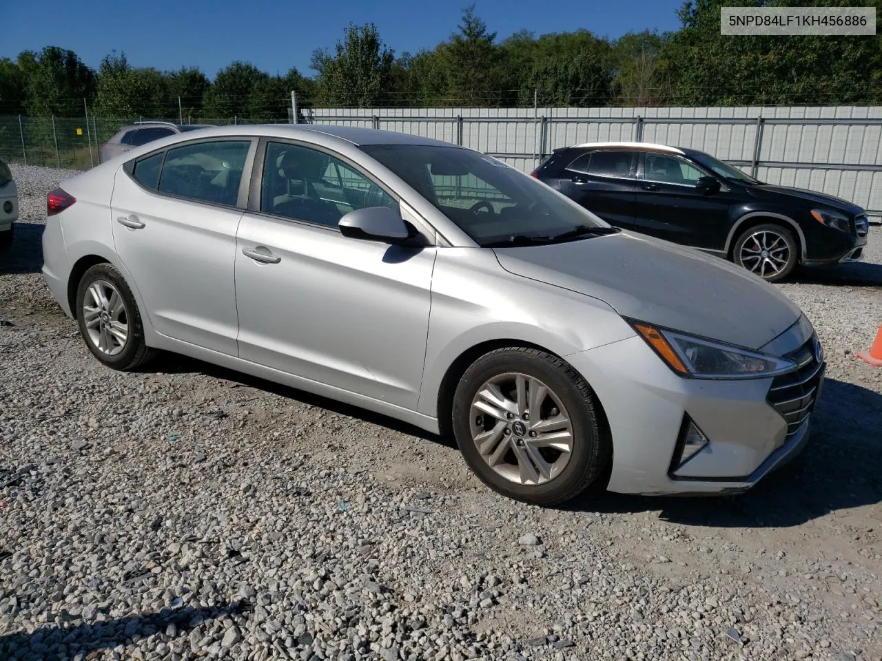 2019 Hyundai Elantra Sel VIN: 5NPD84LF1KH456886 Lot: 73458484