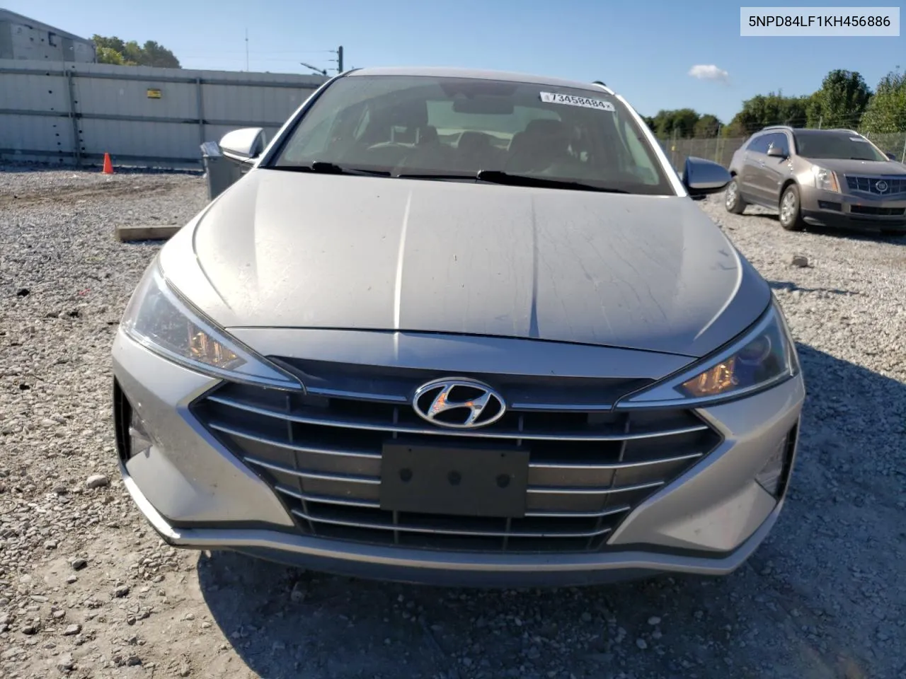 2019 Hyundai Elantra Sel VIN: 5NPD84LF1KH456886 Lot: 73458484