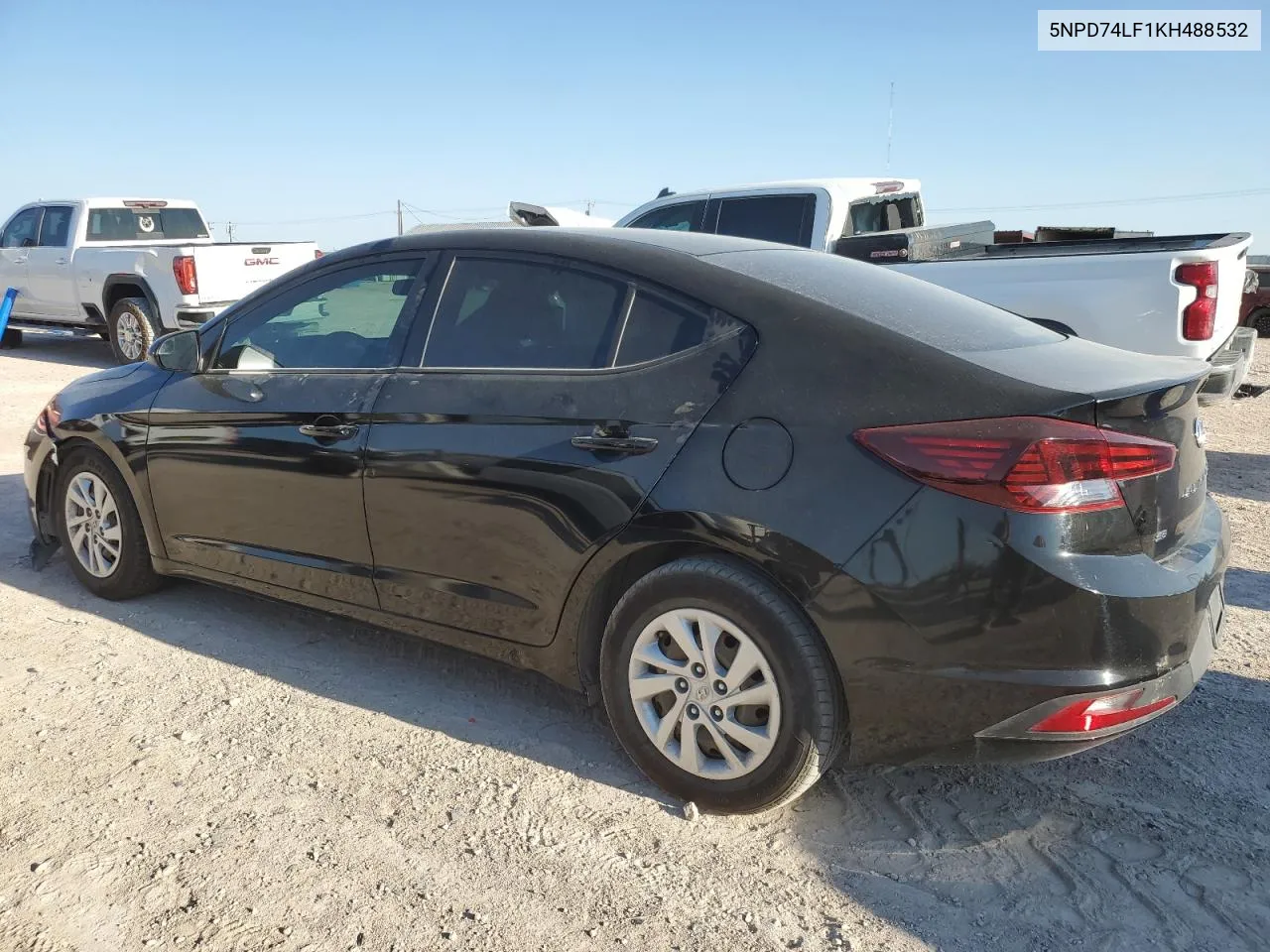 2019 Hyundai Elantra Se VIN: 5NPD74LF1KH488532 Lot: 73461584