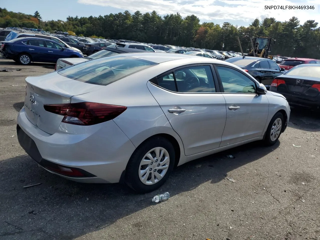 2019 Hyundai Elantra Se VIN: 5NPD74LF8KH469346 Lot: 73579004