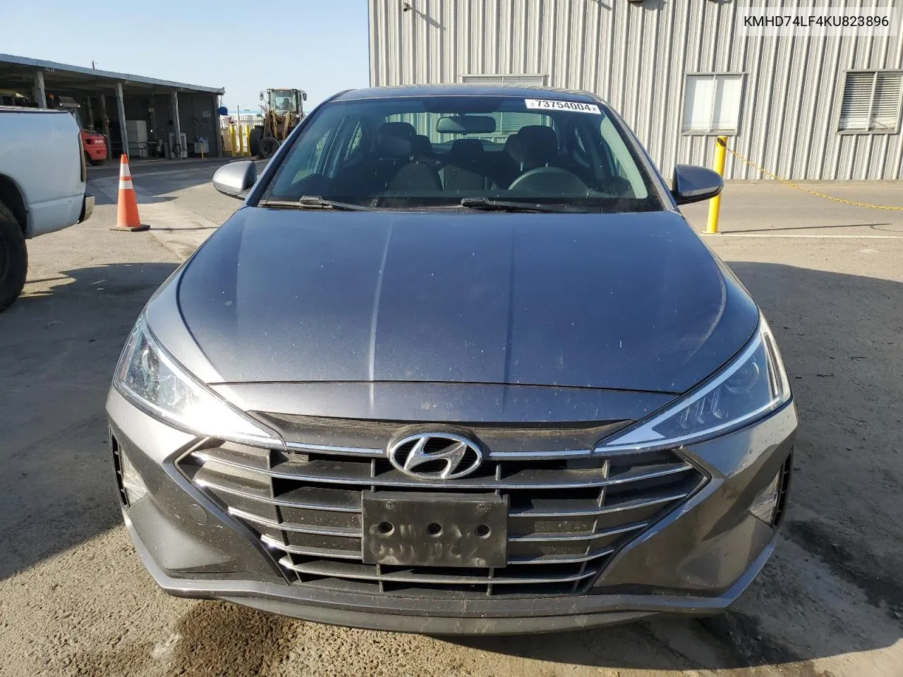 2019 Hyundai Elantra Se VIN: KMHD74LF4KU823896 Lot: 73754004