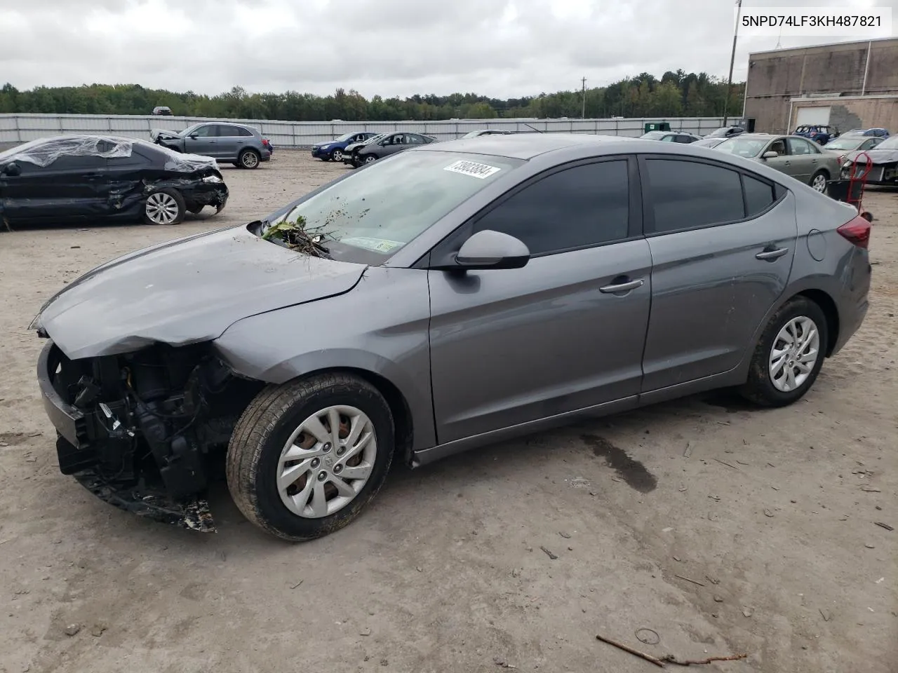 2019 Hyundai Elantra Se VIN: 5NPD74LF3KH487821 Lot: 73903884