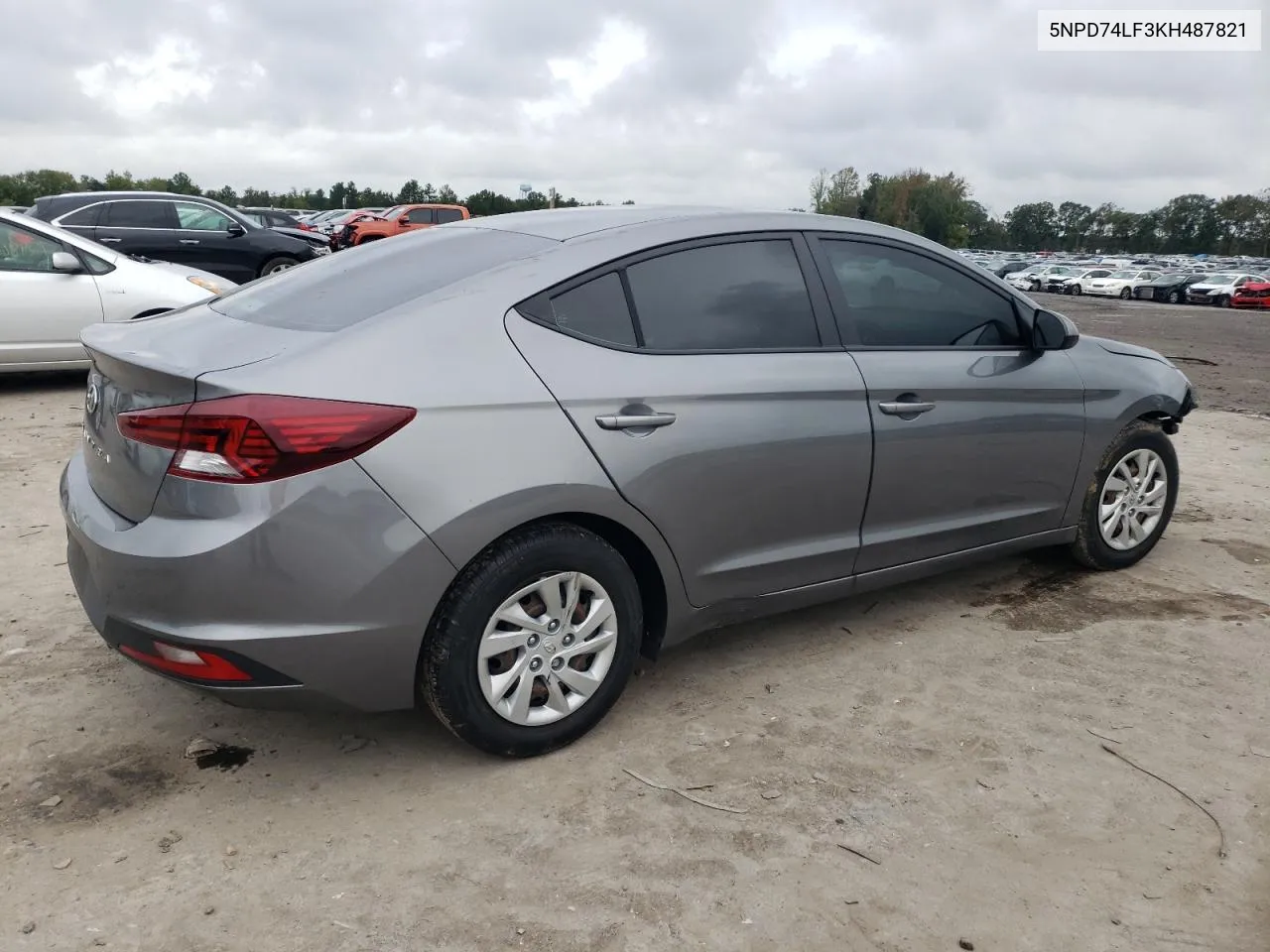 2019 Hyundai Elantra Se VIN: 5NPD74LF3KH487821 Lot: 73903884