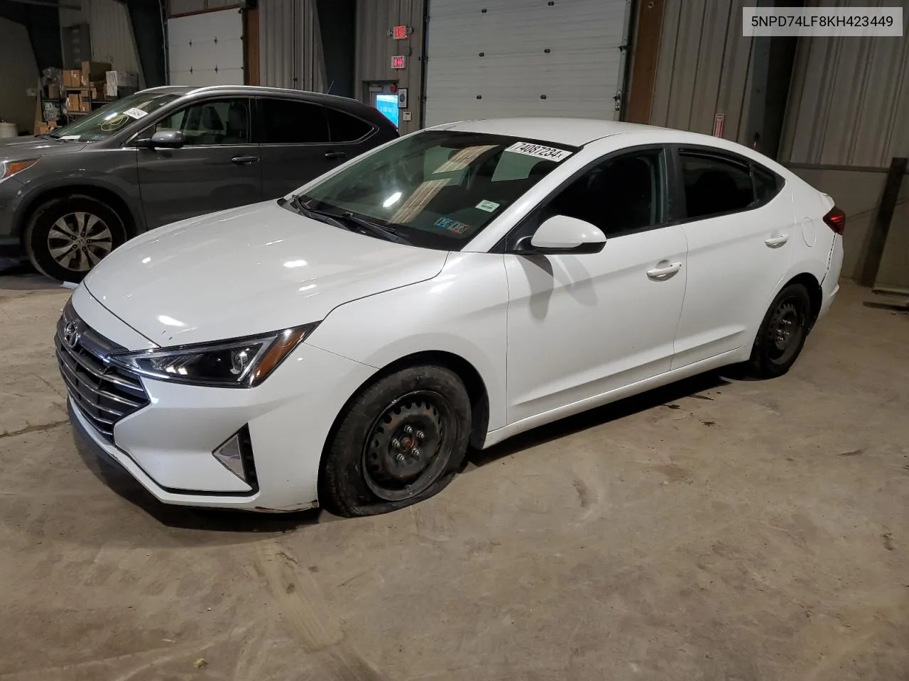 5NPD74LF8KH423449 2019 Hyundai Elantra Se