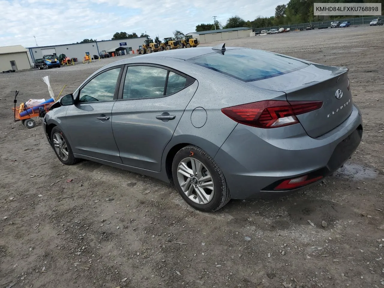 2019 Hyundai Elantra Sel VIN: KMHD84LFXKU768898 Lot: 74109614