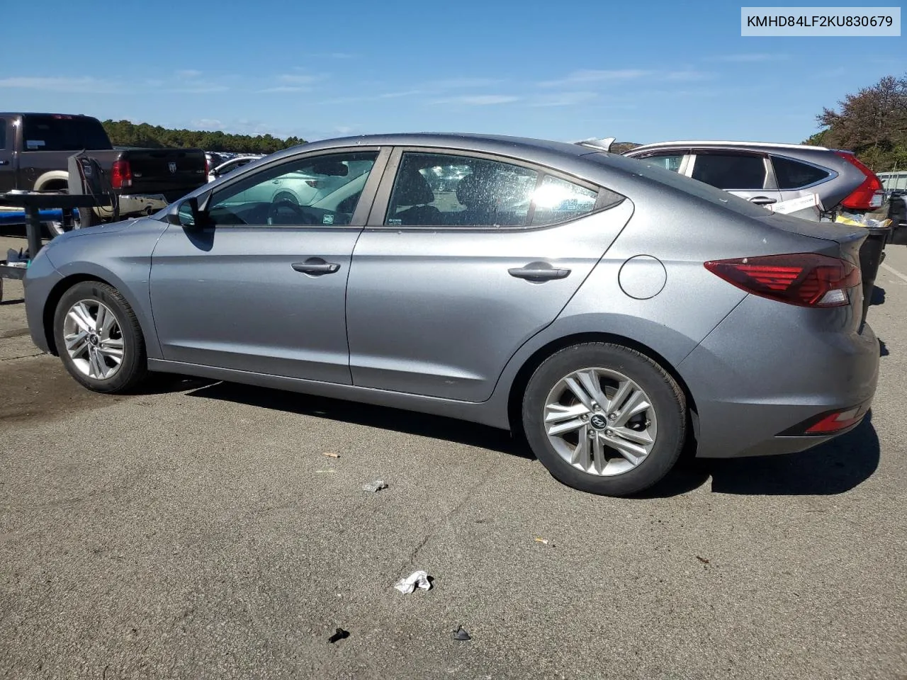 2019 Hyundai Elantra Sel VIN: KMHD84LF2KU830679 Lot: 74213884