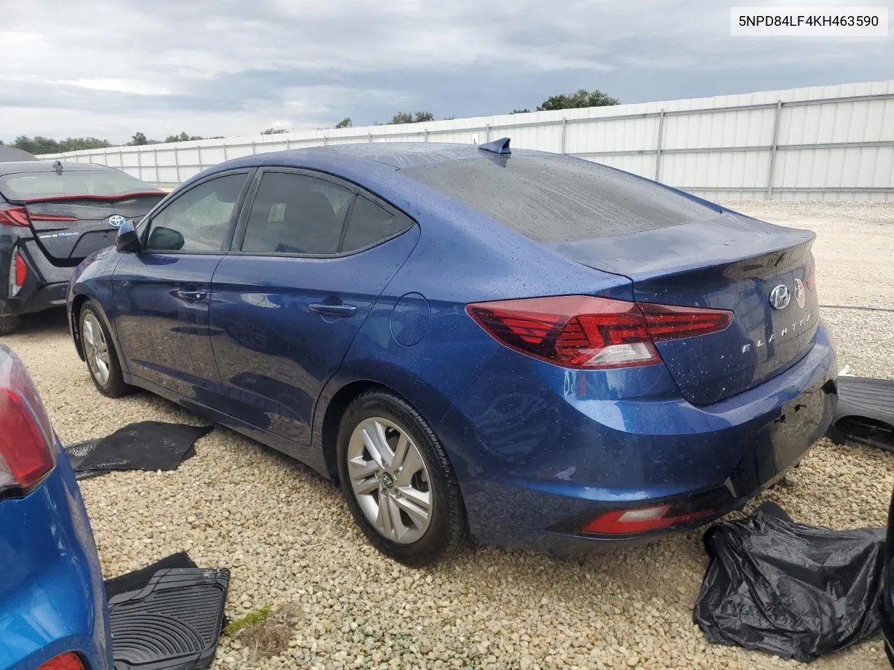 2019 Hyundai Elantra Sel VIN: 5NPD84LF4KH463590 Lot: 74300814