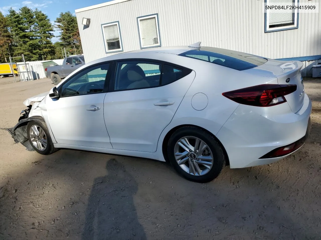 2019 Hyundai Elantra Sel VIN: 5NPD84LF2KH415909 Lot: 74302964