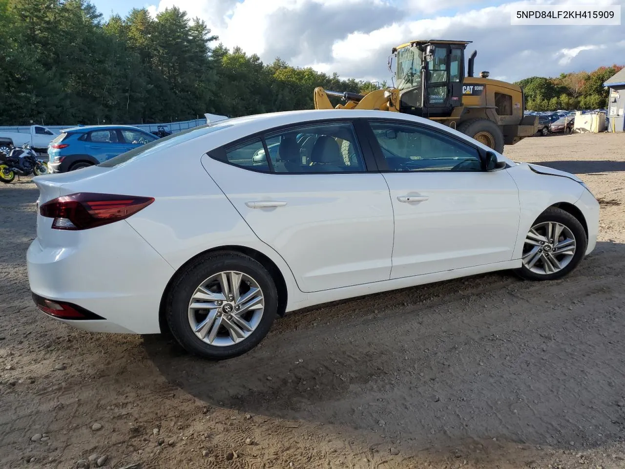 2019 Hyundai Elantra Sel VIN: 5NPD84LF2KH415909 Lot: 74302964