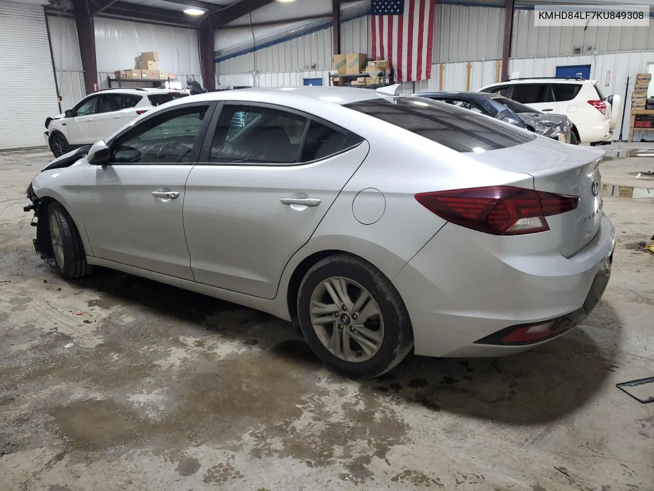 2019 Hyundai Elantra Sel VIN: KMHD84LF7KU849308 Lot: 74331294