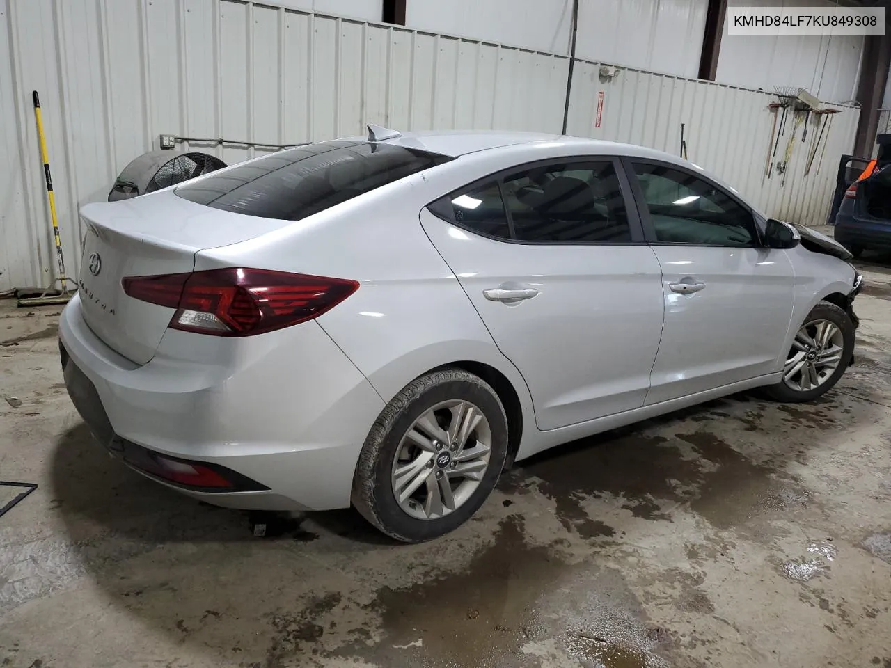 2019 Hyundai Elantra Sel VIN: KMHD84LF7KU849308 Lot: 74331294