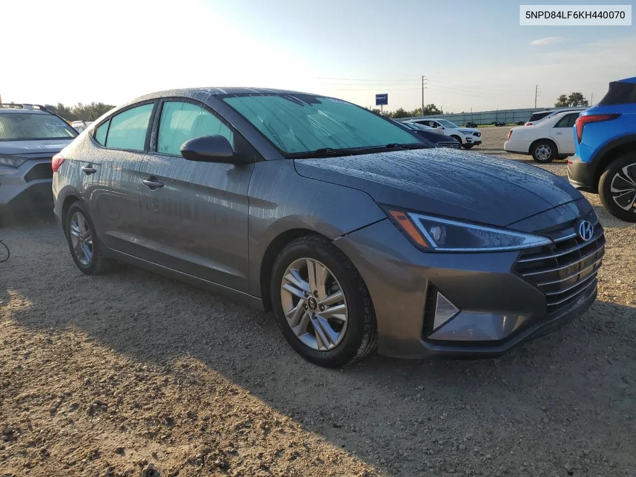 2019 Hyundai Elantra Sel VIN: 5NPD84LF6KH440070 Lot: 74424814