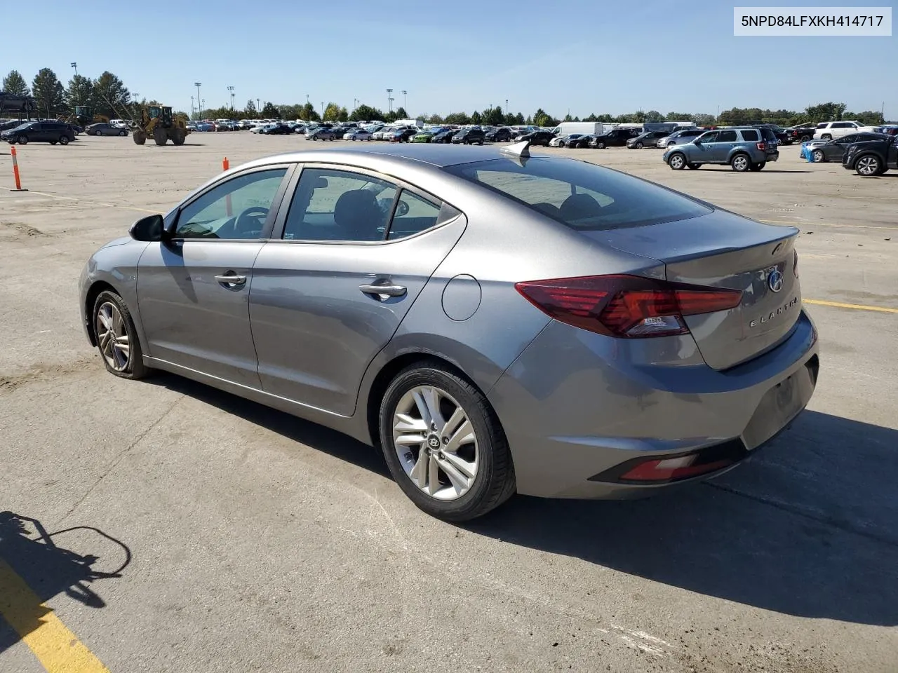 2019 Hyundai Elantra Sel VIN: 5NPD84LFXKH414717 Lot: 74463774