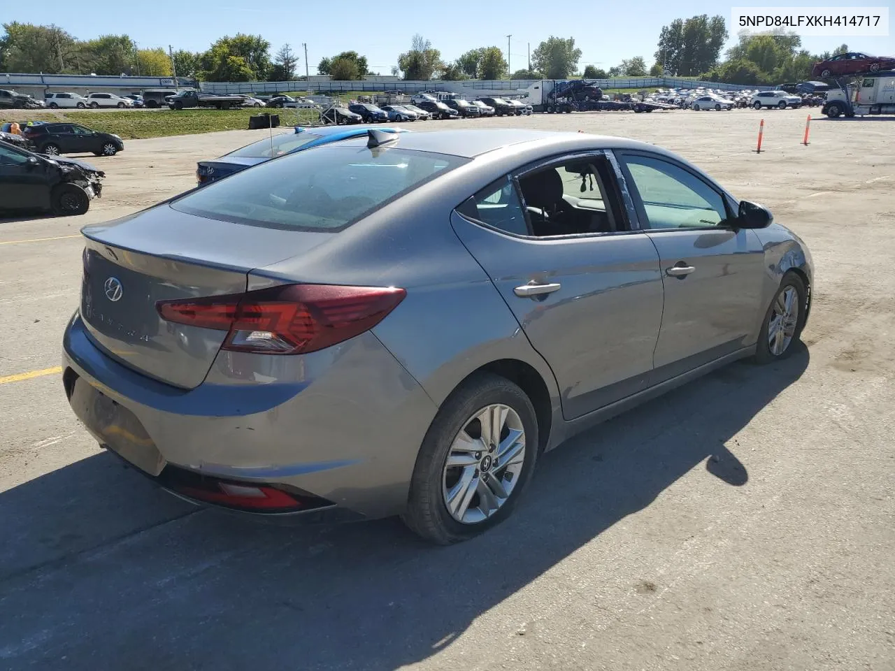 2019 Hyundai Elantra Sel VIN: 5NPD84LFXKH414717 Lot: 74463774