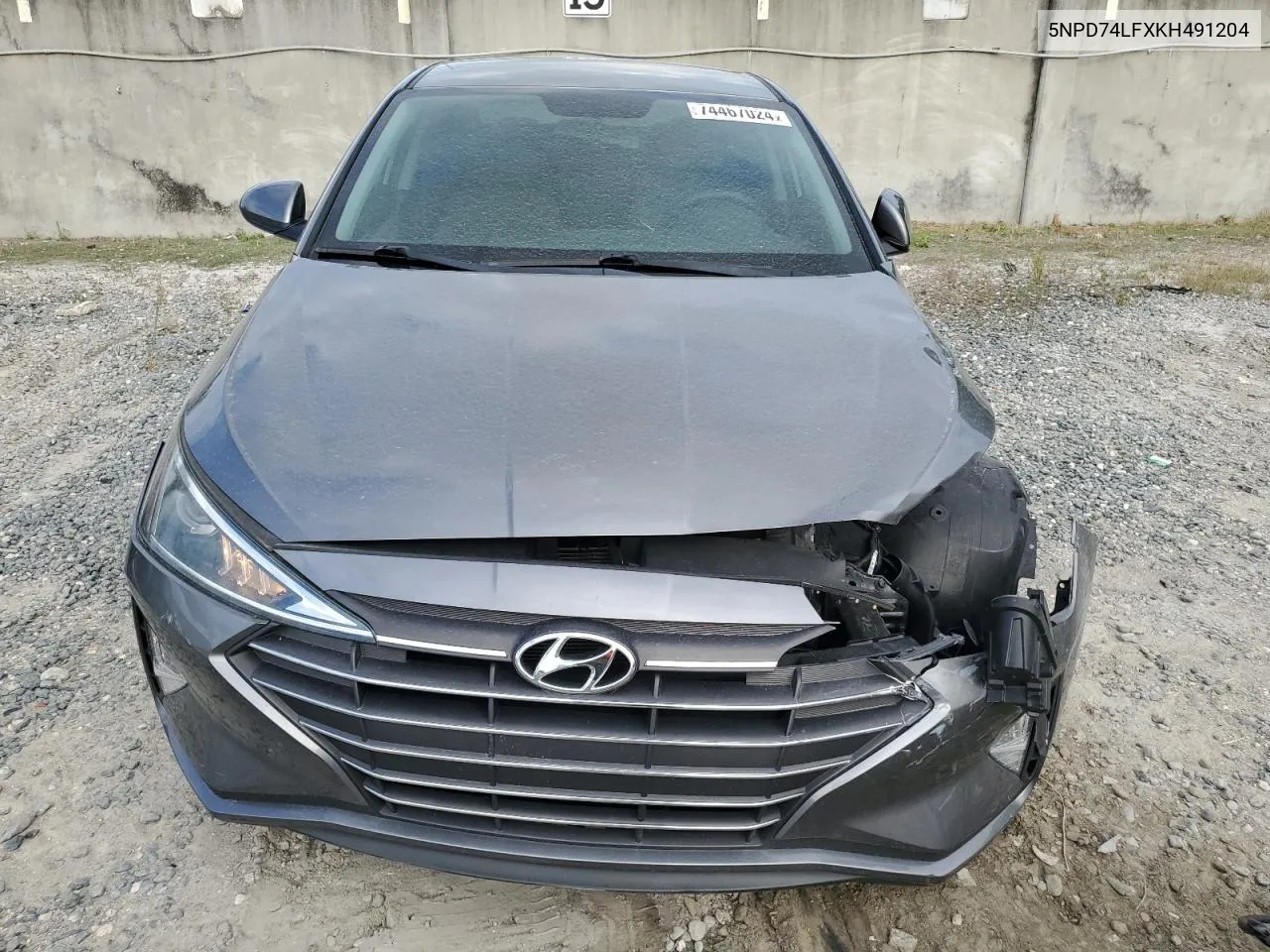 5NPD74LFXKH491204 2019 Hyundai Elantra Se