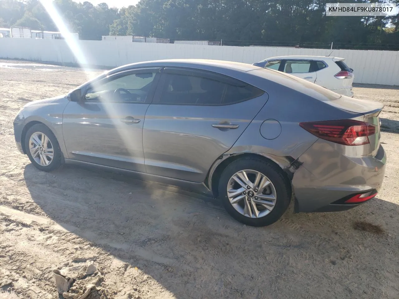 2019 Hyundai Elantra Sel VIN: KMHD84LF9KU878017 Lot: 74556974