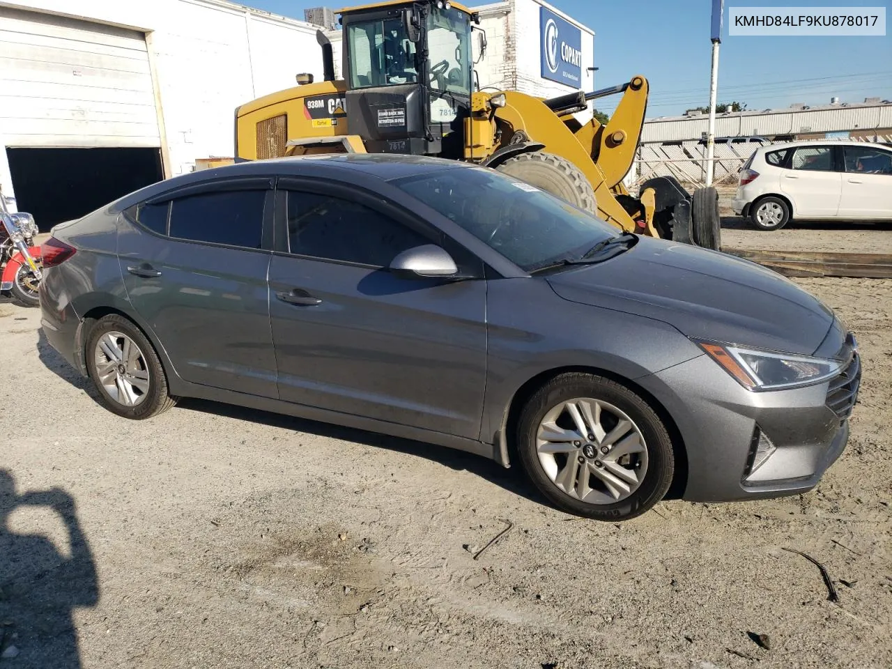 2019 Hyundai Elantra Sel VIN: KMHD84LF9KU878017 Lot: 74556974