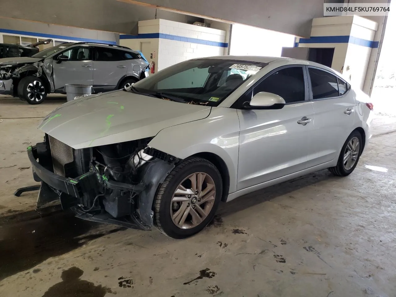 KMHD84LF5KU769764 2019 Hyundai Elantra Sel