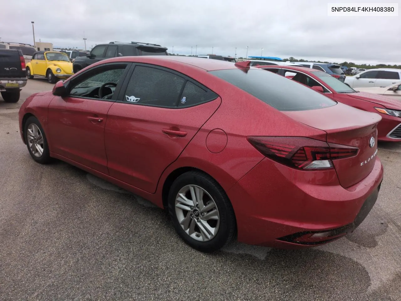 2019 Hyundai Elantra Sel VIN: 5NPD84LF4KH408380 Lot: 74735394