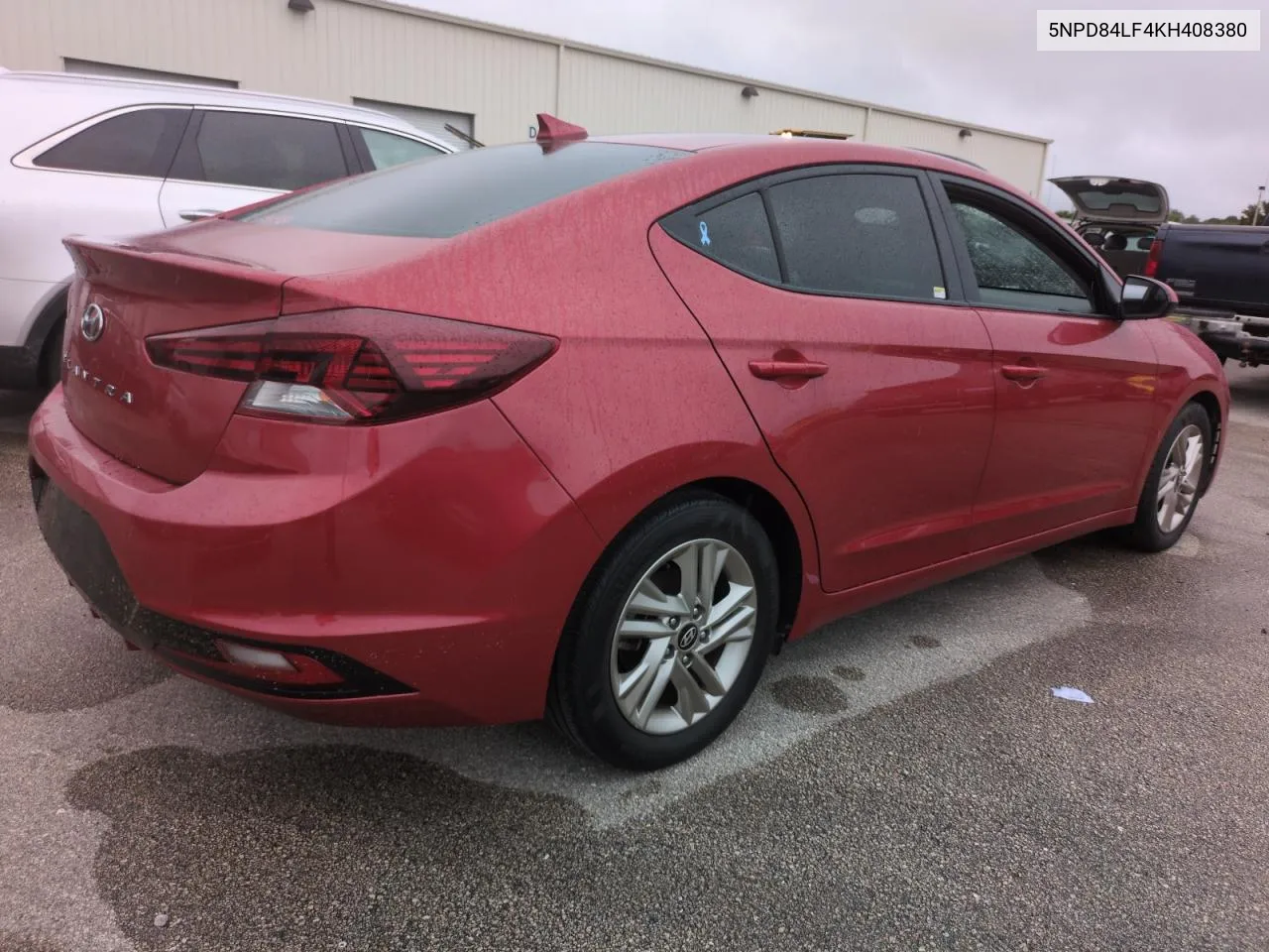 2019 Hyundai Elantra Sel VIN: 5NPD84LF4KH408380 Lot: 74735394