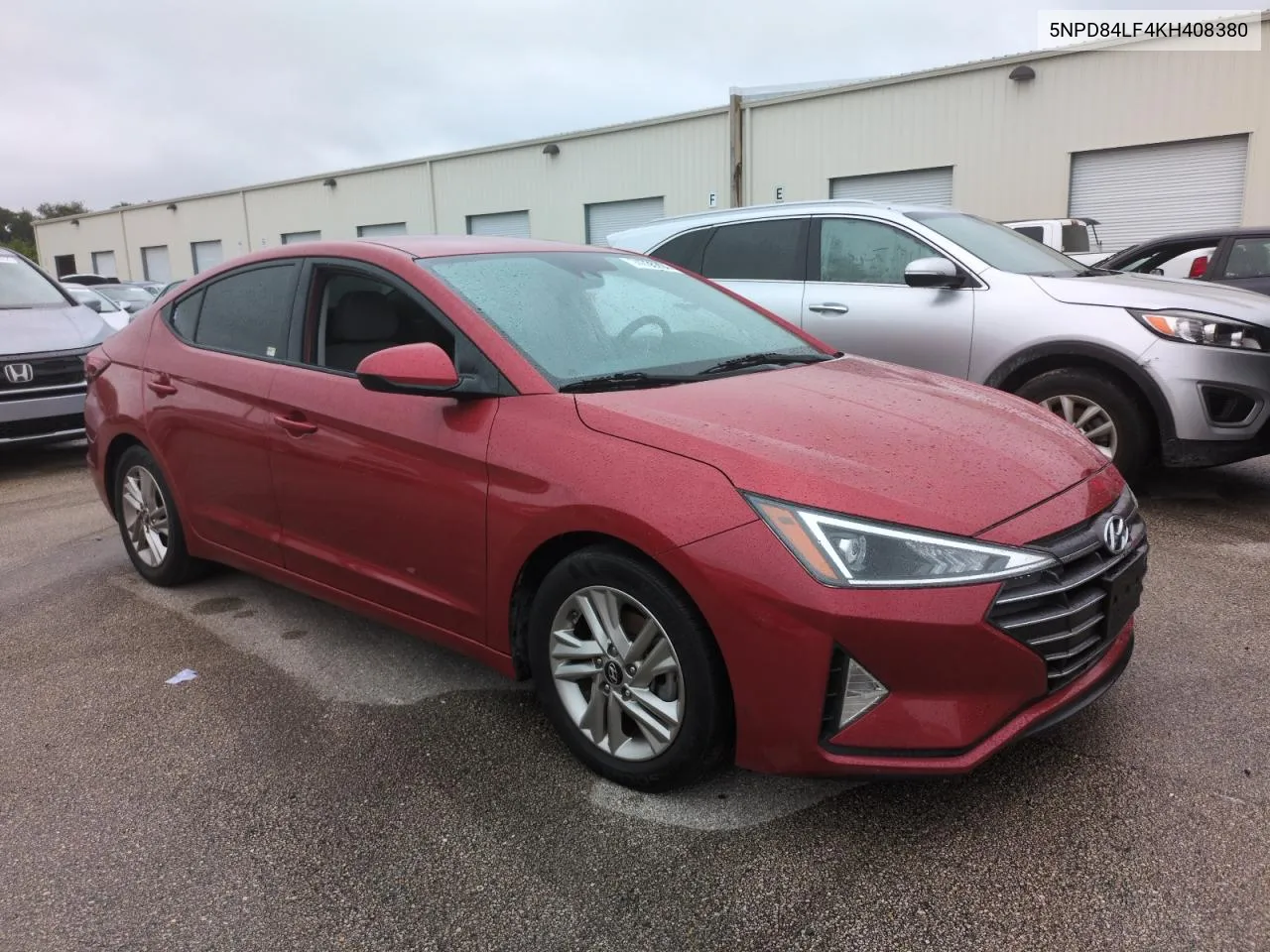 2019 Hyundai Elantra Sel VIN: 5NPD84LF4KH408380 Lot: 74735394