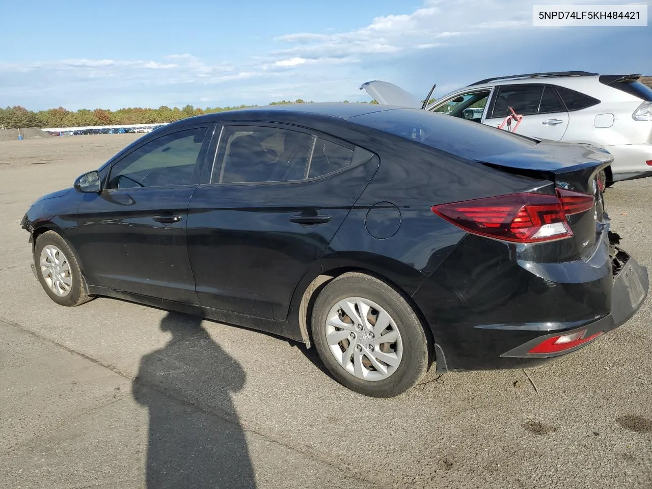 2019 Hyundai Elantra Se VIN: 5NPD74LF5KH484421 Lot: 74759504