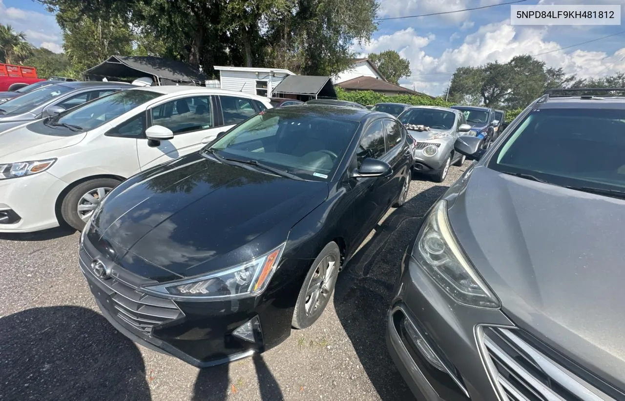 5NPD84LF9KH481812 2019 Hyundai Elantra Sel