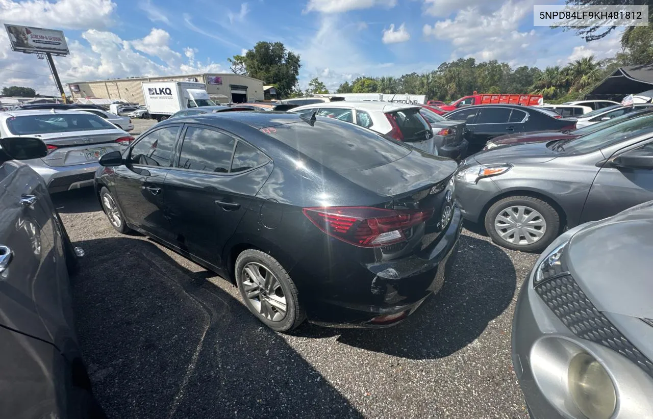 5NPD84LF9KH481812 2019 Hyundai Elantra Sel