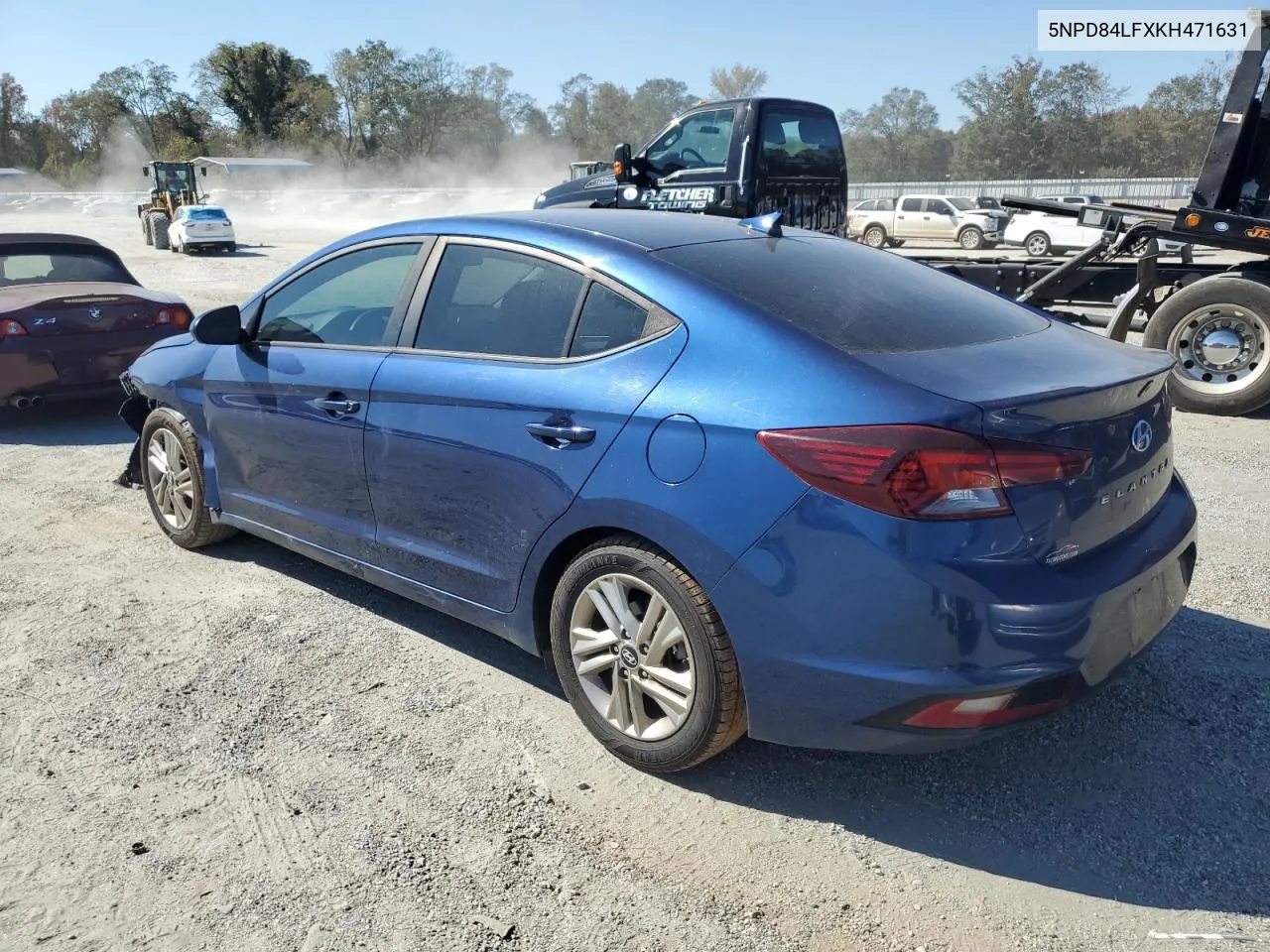 2019 Hyundai Elantra Sel VIN: 5NPD84LFXKH471631 Lot: 74797764