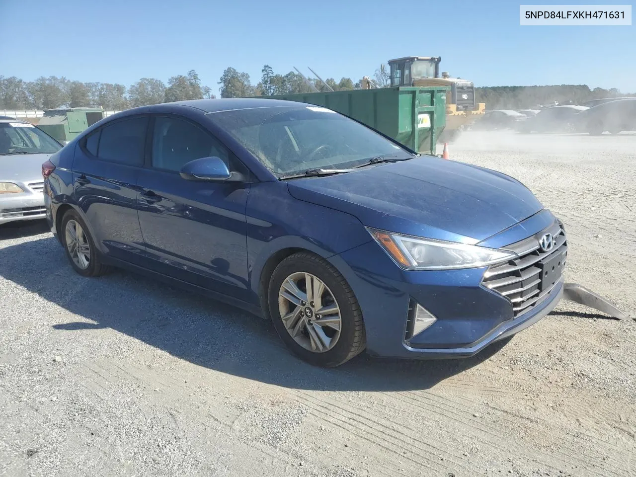 2019 Hyundai Elantra Sel VIN: 5NPD84LFXKH471631 Lot: 74797764