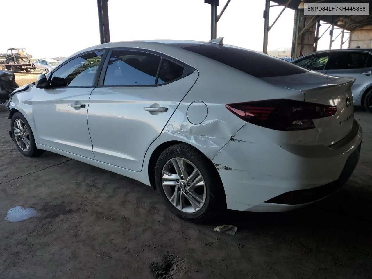 2019 Hyundai Elantra Sel VIN: 5NPD84LF7KH445858 Lot: 74860684