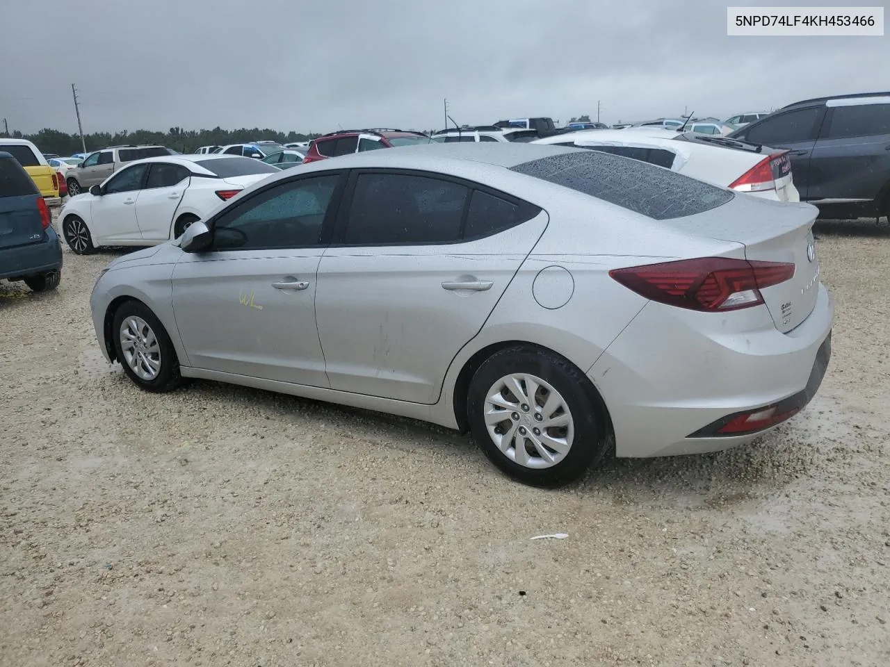 2019 Hyundai Elantra Se VIN: 5NPD74LF4KH453466 Lot: 74894904