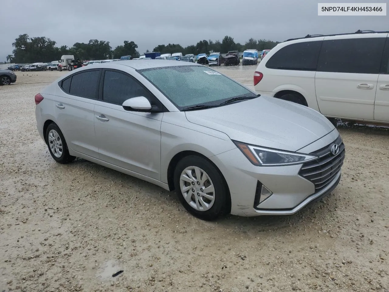 2019 Hyundai Elantra Se VIN: 5NPD74LF4KH453466 Lot: 74894904