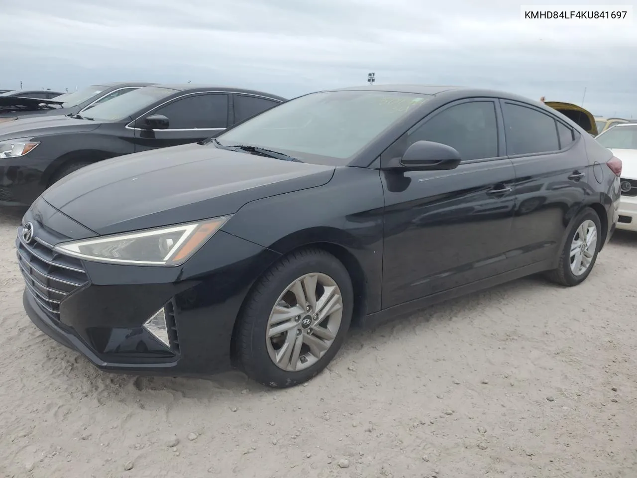 2019 Hyundai Elantra Sel VIN: KMHD84LF4KU841697 Lot: 75011344