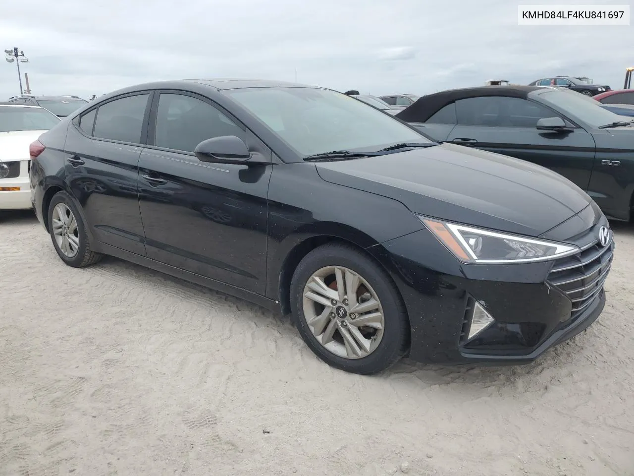 2019 Hyundai Elantra Sel VIN: KMHD84LF4KU841697 Lot: 75011344