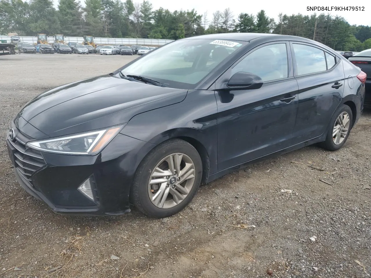 2019 Hyundai Elantra Sel VIN: 5NPD84LF9KH479512 Lot: 75042754