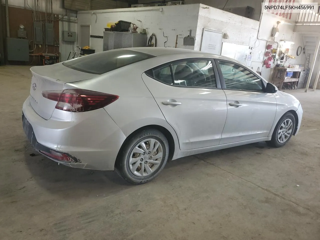 2019 Hyundai Elantra Se VIN: 5NPD74LF5KH456991 Lot: 75239394