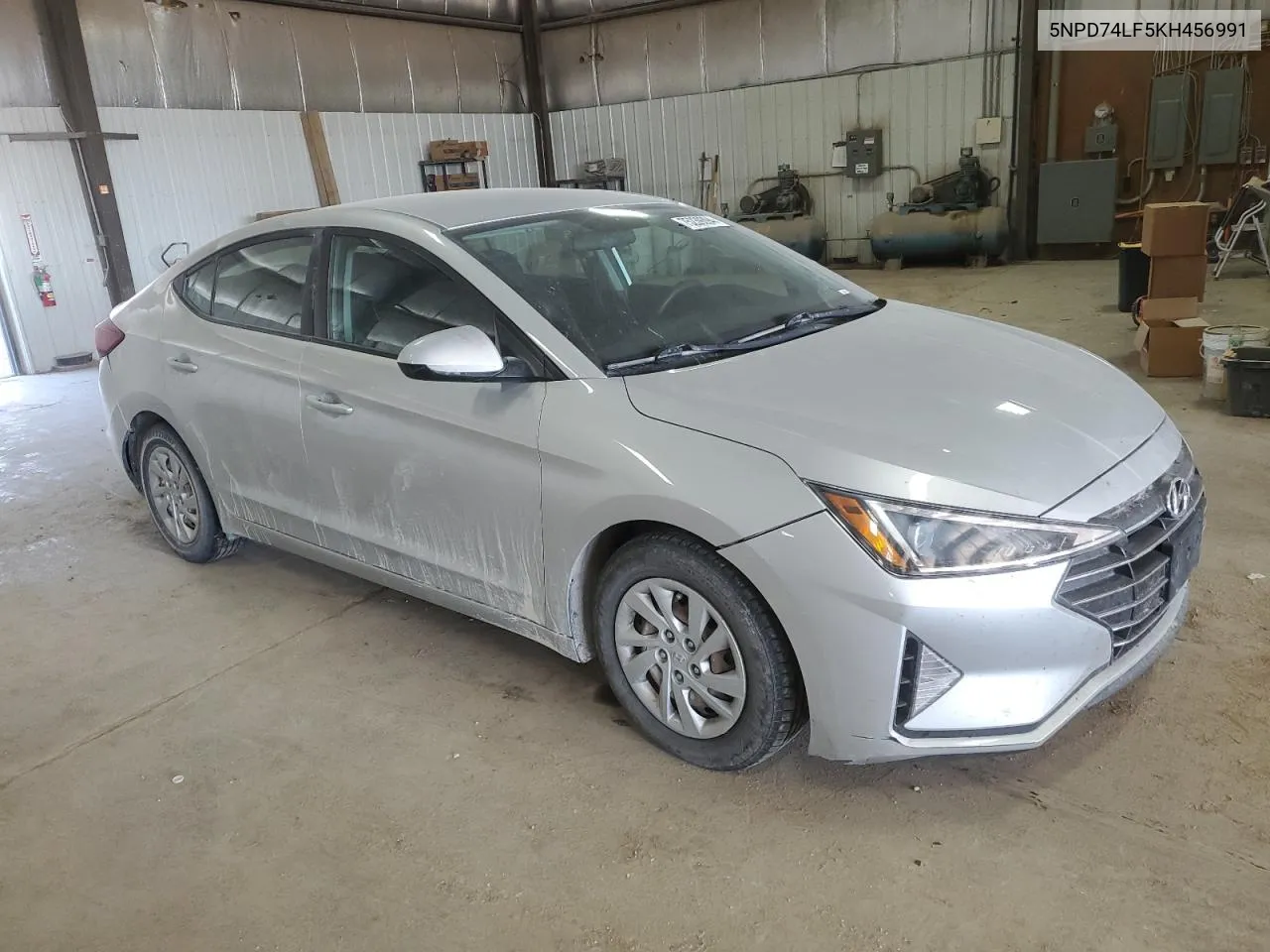 2019 Hyundai Elantra Se VIN: 5NPD74LF5KH456991 Lot: 75239394