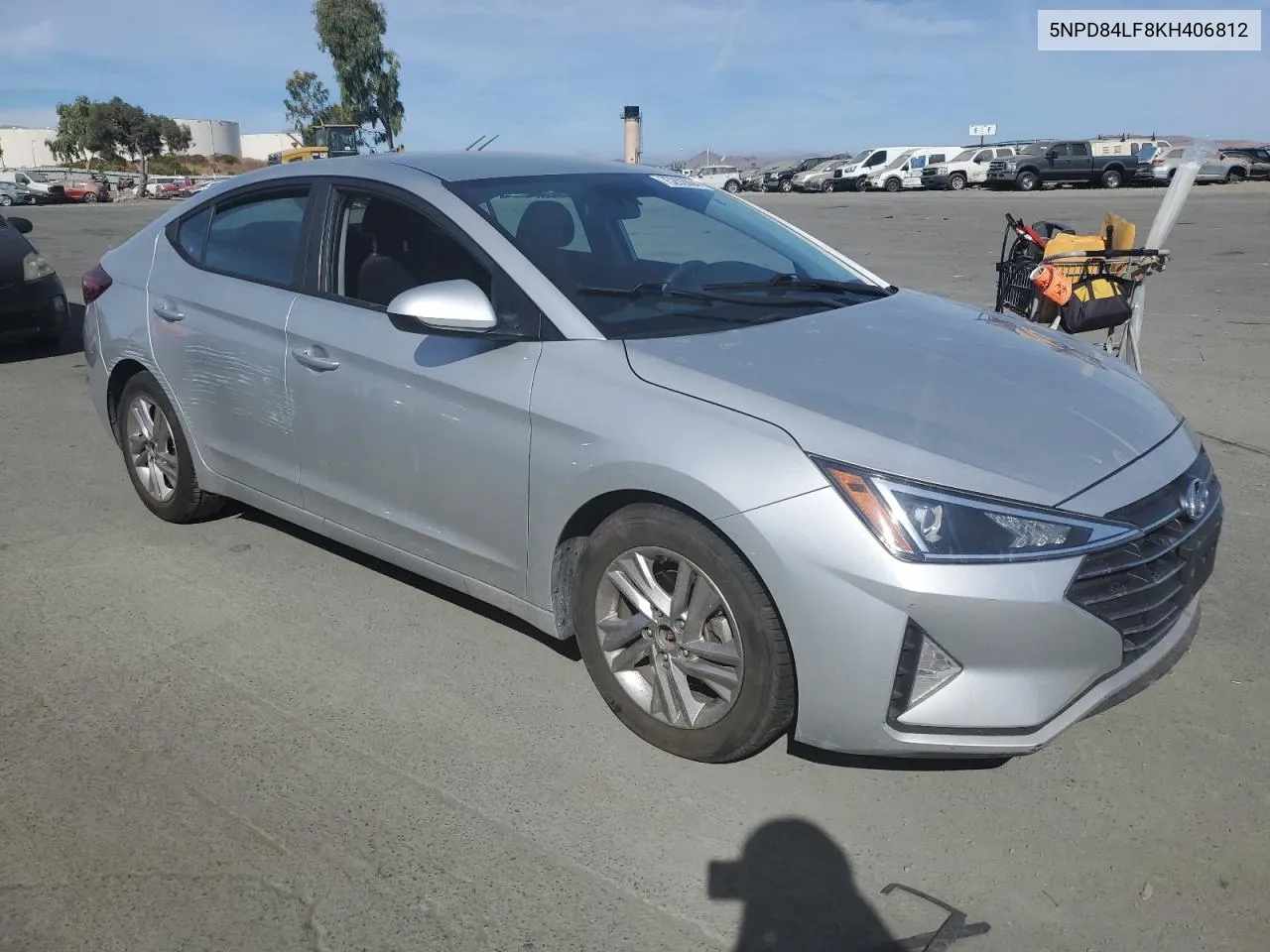 2019 Hyundai Elantra Sel VIN: 5NPD84LF8KH406812 Lot: 75292804