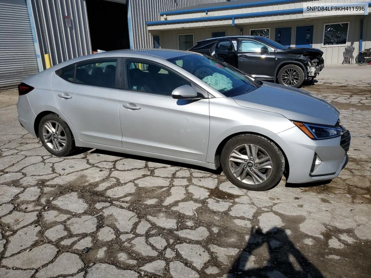 2019 Hyundai Elantra Sel VIN: 5NPD84LF9KH411596 Lot: 75314524