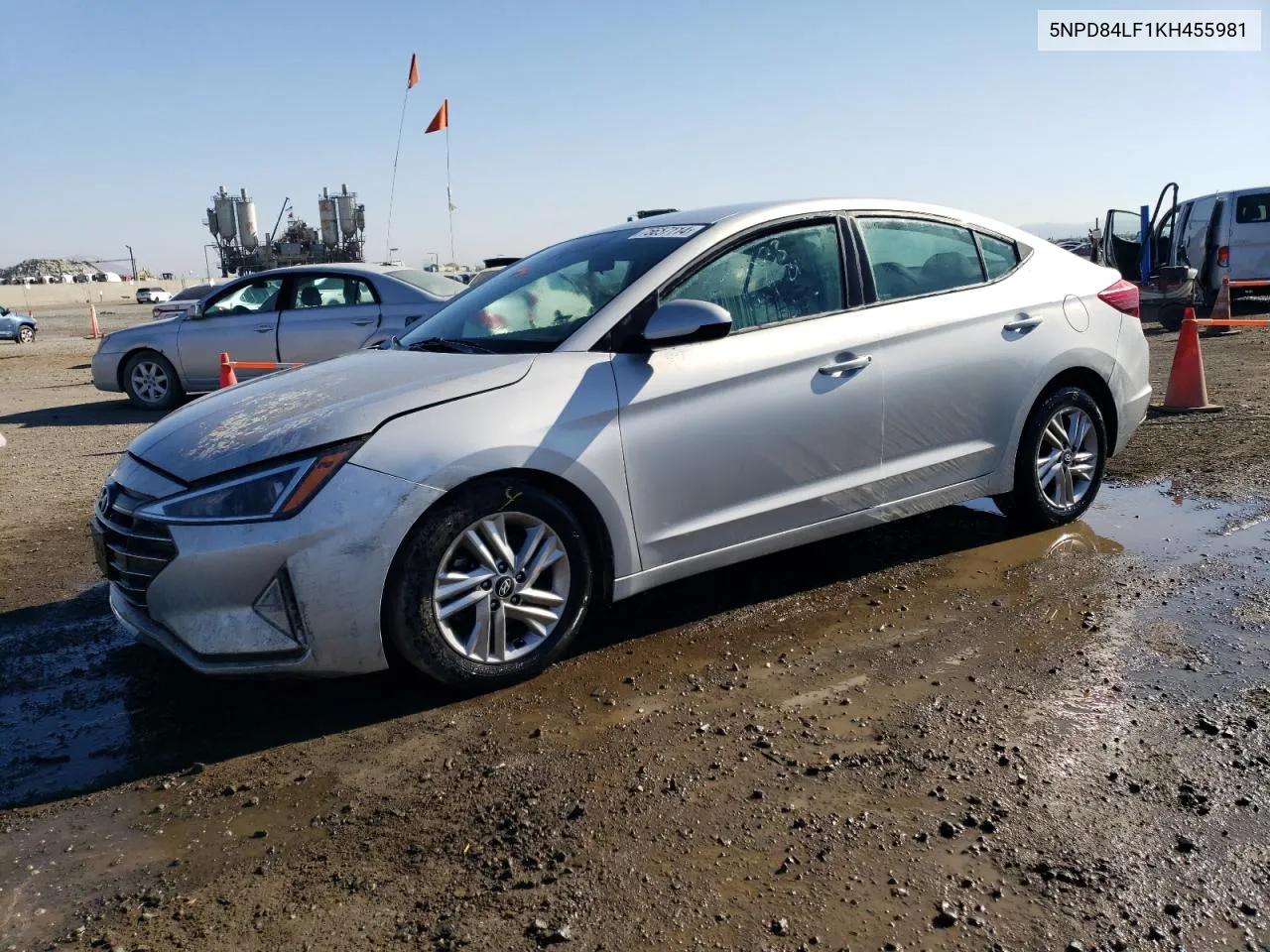 2019 Hyundai Elantra Sel VIN: 5NPD84LF1KH455981 Lot: 75657114