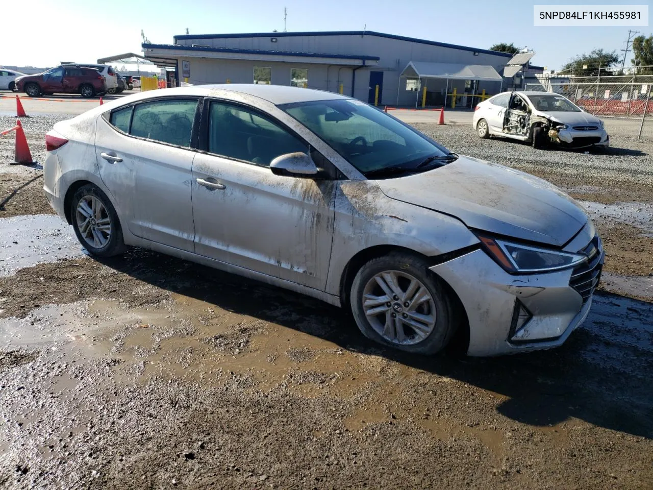 2019 Hyundai Elantra Sel VIN: 5NPD84LF1KH455981 Lot: 75657114