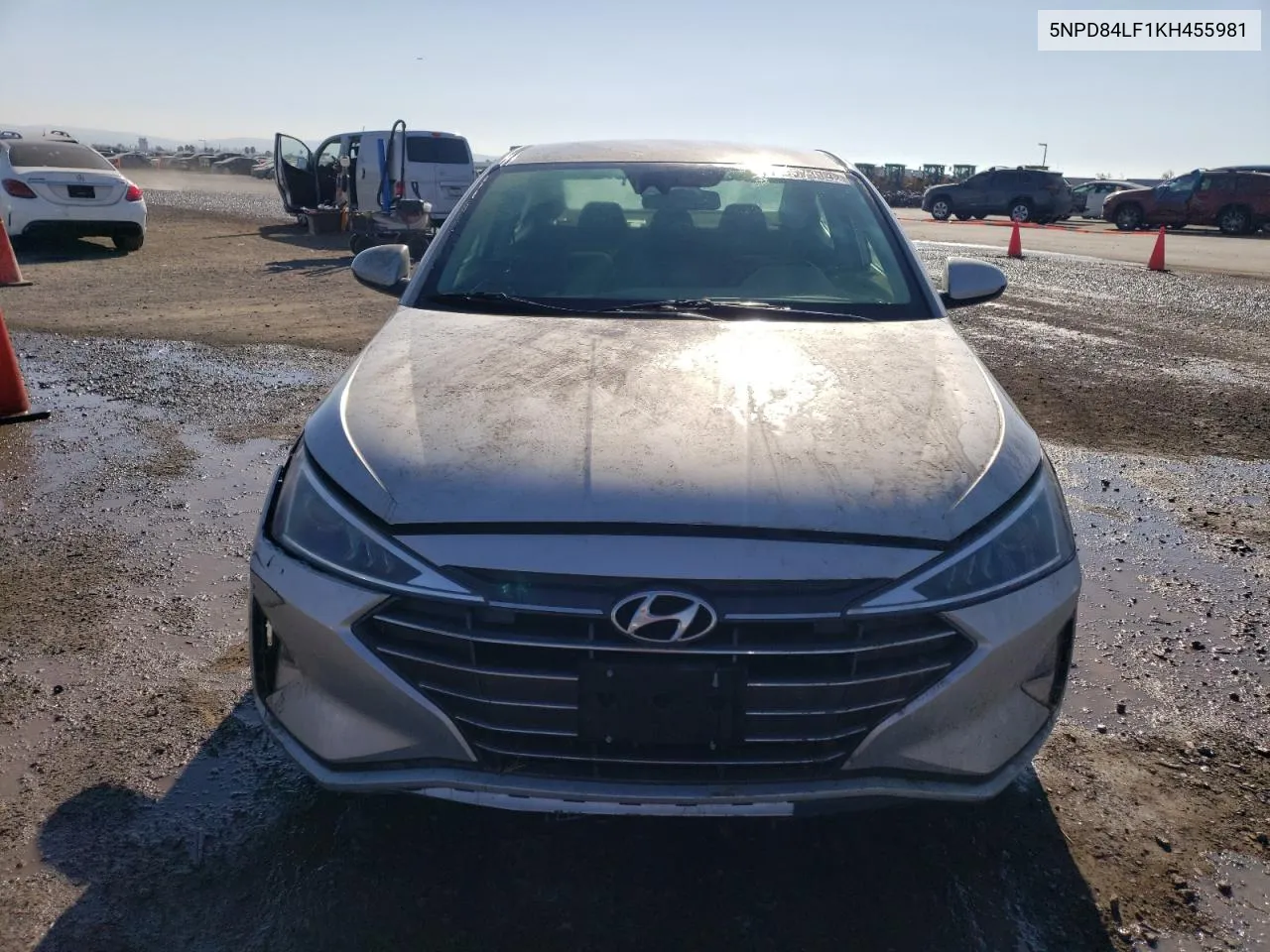 2019 Hyundai Elantra Sel VIN: 5NPD84LF1KH455981 Lot: 75657114