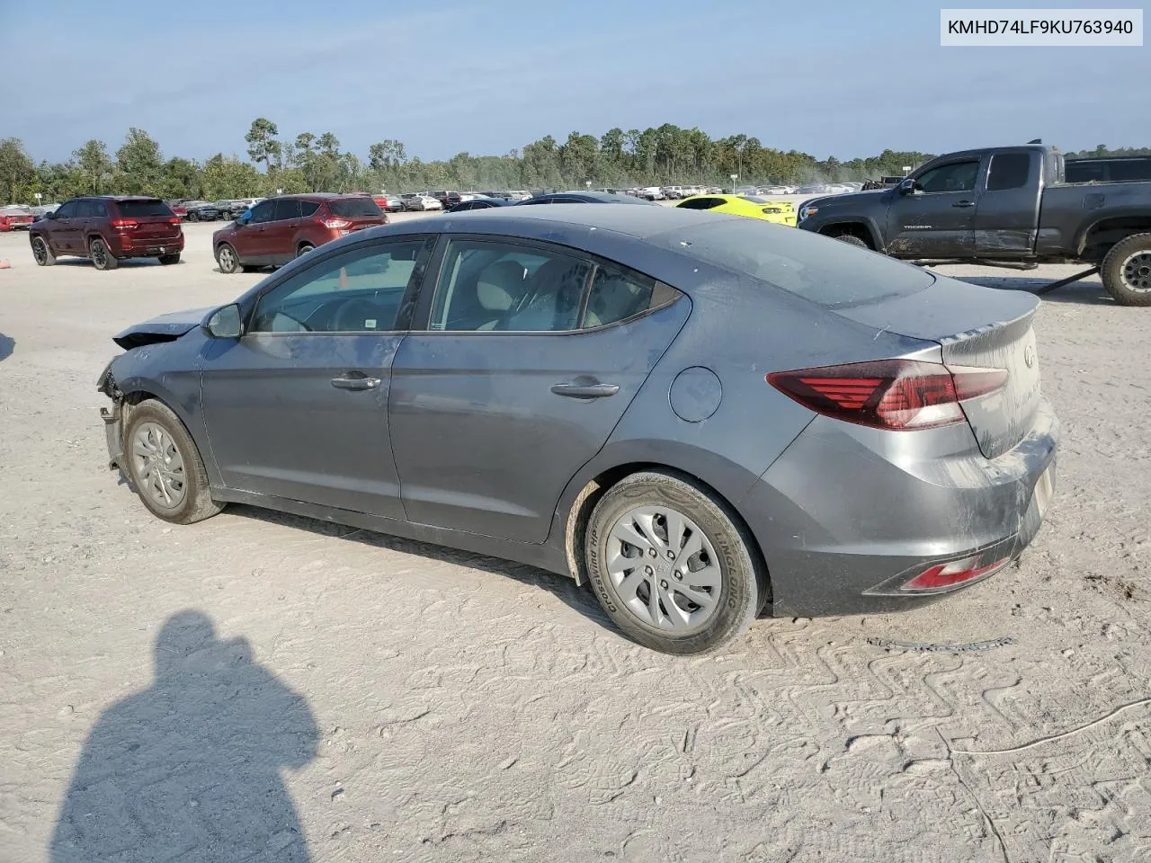 KMHD74LF9KU763940 2019 Hyundai Elantra Se