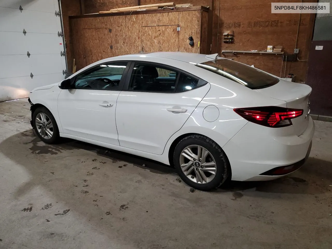 2019 Hyundai Elantra Sel VIN: 5NPD84LF8KH486581 Lot: 75681664