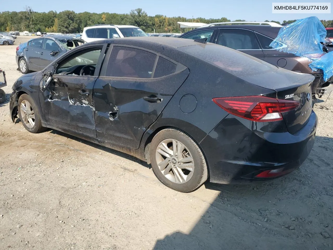 2019 Hyundai Elantra Sel VIN: KMHD84LF5KU774169 Lot: 75712574