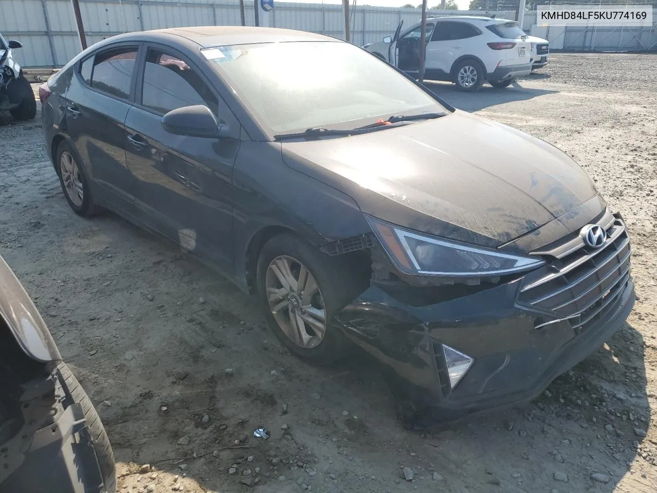 2019 Hyundai Elantra Sel VIN: KMHD84LF5KU774169 Lot: 75712574